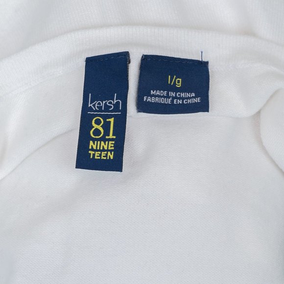 Kirsh white cardigan - Large - Picture 4 of 6